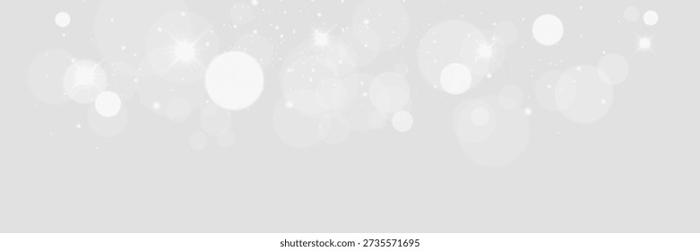 Luces bokeh blancas suaves