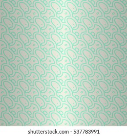 Soft white geometrical seamless pattern in tribal style. Bright, graphic design for packing-paper, ads, packing-paper or other purpose.