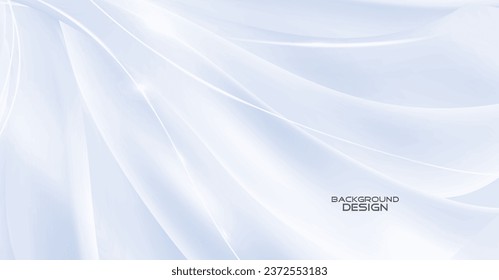 Soft white lights fabric style background design.