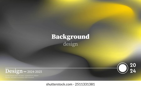 Weich-gelber Kombinationsgrauer abstrakter Kombinationshintergrund. Minimalistisches Pastellfarbendesign.