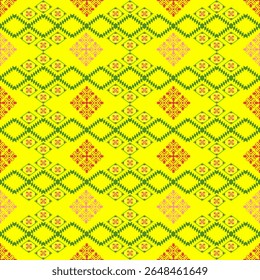Um padrão geométrico amarelo suave que se sente leve, suave e calmante perfeito para têxteis modernos, decoração e temas de design calmantes.