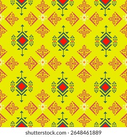 Um padrão geométrico amarelo suave que se sente leve, suave e calmante perfeito para têxteis modernos, decoração e temas de design calmantes.