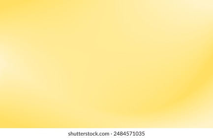 Soft yellow gradient background texture. Modern dynamic color design for poster, banner, brochure, branding, advertising, surface, backdrop, decorative, cover, page