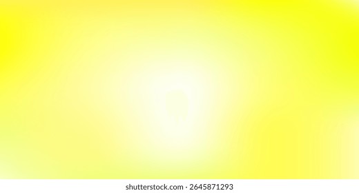 Soft yellow gradient banner. Minimal blurry abstract style. High quality degital graphic. Perfect for modern artwork, backdrop, templates. Vector illustration eps10.