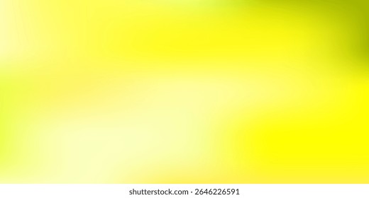 Soft yellow gradient banner. Minimal blurry abstract style. High quality degital graphic. Perfect for modern artwork, backdrop, templates. Vector illustration eps10.