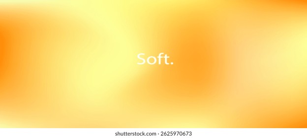 Soft yellow to orange gradient with bright and smooth transition, perfect for sunny, cheerful, and modern background designs.