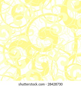 Soft yellow vector wallpaper