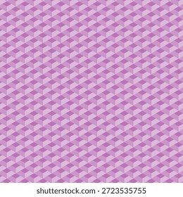 A soft yet striking seamless geometric pattern featuring layered isometric diamond tiles in pink and mauve tones. The angled perspective adds depth while maintaining a balanced and elegant feel. Ideal for fashion textiles, wallpapers, gift wrap, branding, and decorative backgrounds.