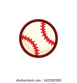 Softball, Baseball, Ball Icon Vector Logo Template - Vector