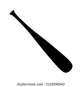 softball and baseball bat vector