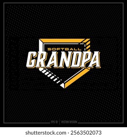 Softball Grandpa, Softball, Grandpa, Spirit Squad, Team, Game, Player, Sport, Sports Team, Softball Diamond, Base, Grandpa Squad