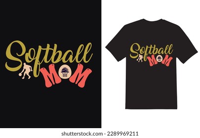 Softball Mom - Softball design