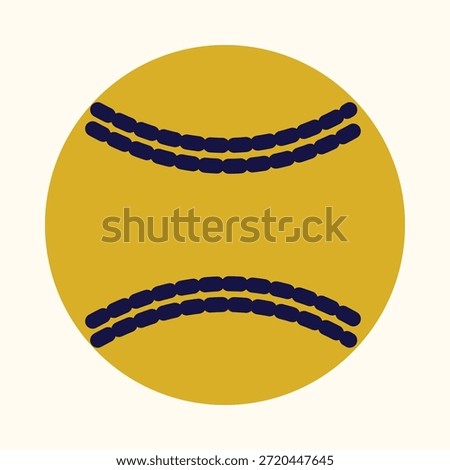 Softball smart trendy colorful vector superb design useful Illustration colorful background.eps
