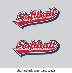 Softball Sport Tail