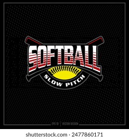 Softball, Softball Team, Slow Pitch Softball, Sports Ball, Sports Emblem, Ball, Sport