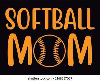 Softball  t-shirt design vector file