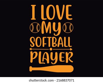 Softball  t-shirt design vector file