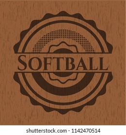 Softball wood emblem