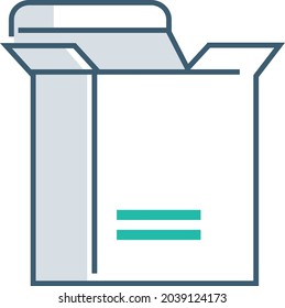 Softbox and web development symbol.Computer Programming and Coding. Flat design. Vector illustration