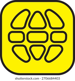 Icono de borde suave perfecto para presentaciones