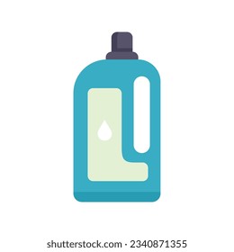 Softener clean bottle icon. Flat illustration of Softener clean bottle vector icon for web design isolated