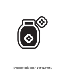softener icon. Simple glyph, flat vector of Laundry icons for UI and UX, website or mobile application