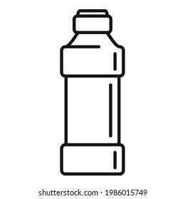 Softener product icon. Outline Softener product vector icon for web design isolated on white background