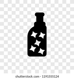 Softener vector icon isolated on transparent background, Softener transparency logo concept