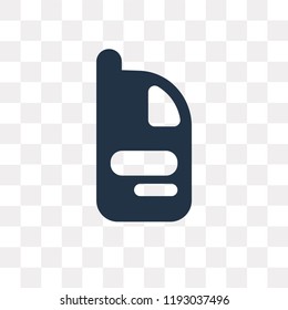 Softener vector icon isolated on transparent background, Softener transparency concept can be used web and mobile