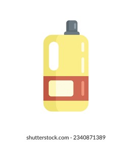 Softener washing icon. Flat illustration of Softener washing vector icon for web design isolated