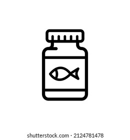 Softgel Linear Icon. Oral Dosage Medicine. Soft Gelatin Capsules. Omega 3 Three Fish Oil. Outline Customizable Illustration. Contour Symbol. Vector Isolated Illustration.