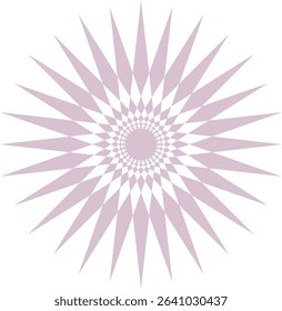 A soft-hued geometric starburst radiates in harmony, blending symmetry and abstraction into a calming floral-inspired digital bloom.