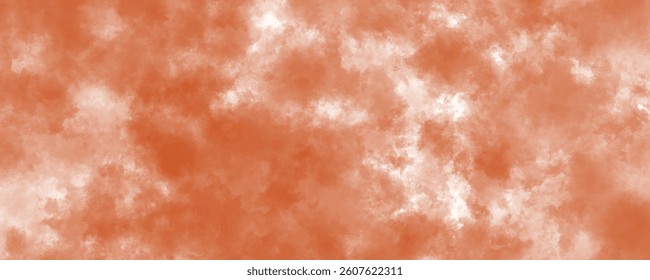 Softly textured distressed watercolor background in earthy orange and neutral beige tones

