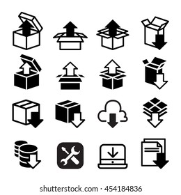 Software & Application , Setup , configuration, maintenance & Installation icon set