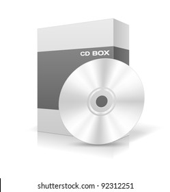 Software Box And CD Disk