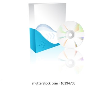 Software box with cdrom
