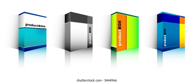 Caixa Software (vetor)