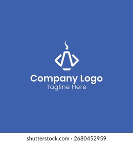Design do logotipo de produção da empresa de software