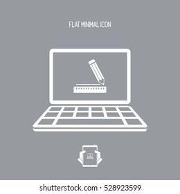 Software for design - Vector icon