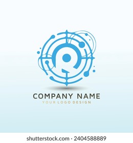 software development agency letter R logo