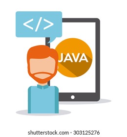 software development design, vector illustration eps10 graphic 