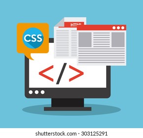 software development design, vector illustration eps10 graphic 
