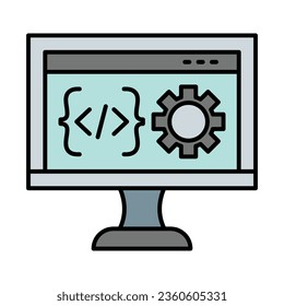 Software Development Icon Design For Personal And Commercial Use.