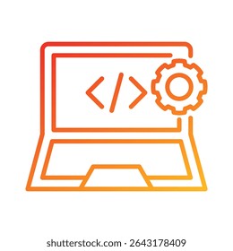 Software Development Icon Element for Design