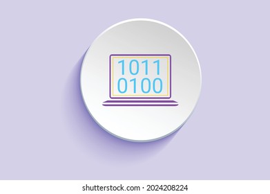 software development tools icon vector design