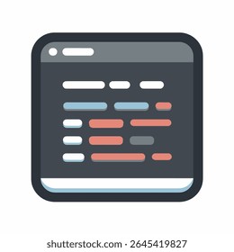 Software display shows colored lines inside dark interface