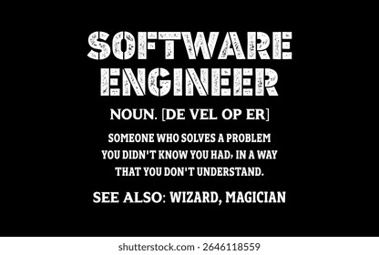 Software Engineer Definition Solving A Problem Engineering