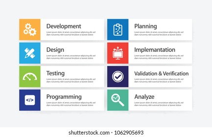 Software Engineering Infographic Icon Set