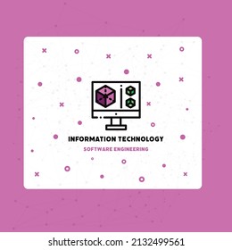 software engineering Post and Icons