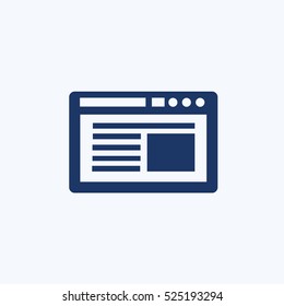 Software icon, clean vector